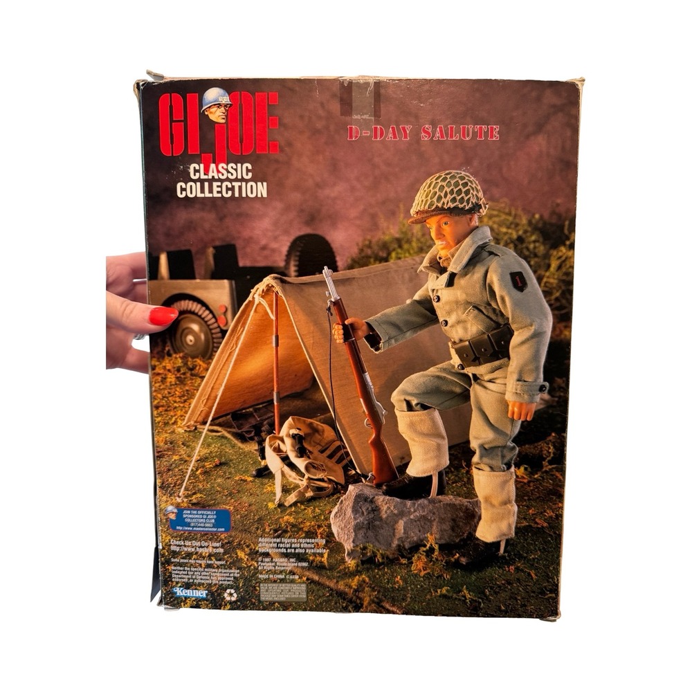 GI Joe Classic Collection DDay Salute 1997 Limited Edition 12" Figure Kenner NIB - Picture 4 of 5
